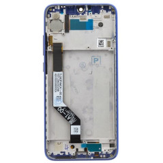 LCD con Frame per Xiaomi Redmi Note 7 e Note 7 Pro Blu