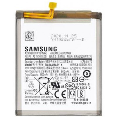 EB-BA415ABY Samsung A41 Battery Li-Ion 3500mAh SM-A415F Bulk