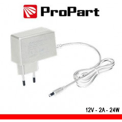 Alimentatore Switching tensione cost 12Vdc 2A (24W) Bianco