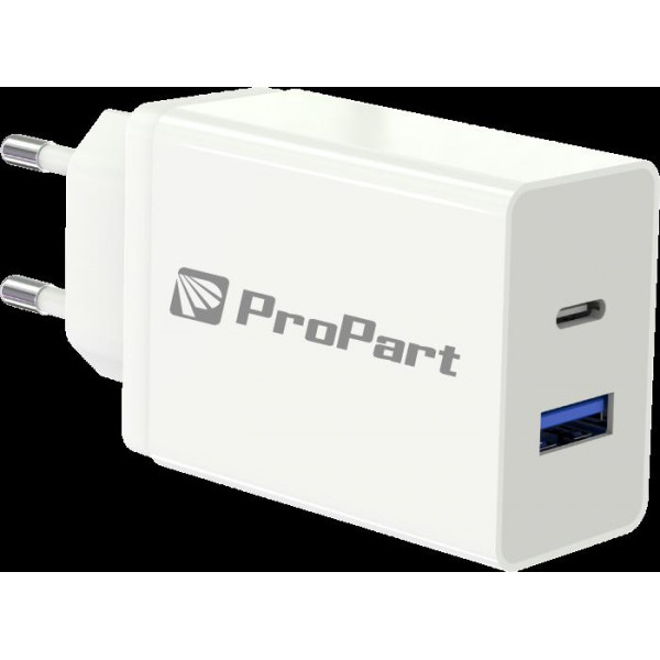 Caricabatteria 30 Watt PD USB-C + A Modello E642-30W