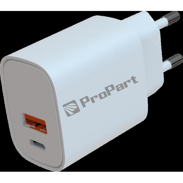 Caricabatteria 30 Watt PDQC USB-C + A Modello E692-PDQC30W