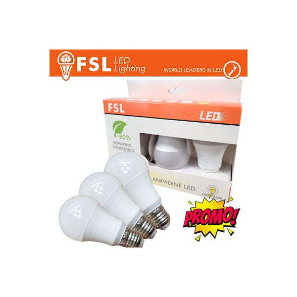 Lampada Goccia: Confezione PROMO 3PACK - 15W 4000K