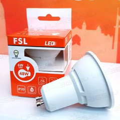 GU10 Lampadina LED - 6,5W 2700K 510LM 38° CRI80 Dimmerabile