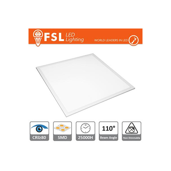 Pannello LED 60x60cm - 48W 4000K CRI80 EDGE-LIT