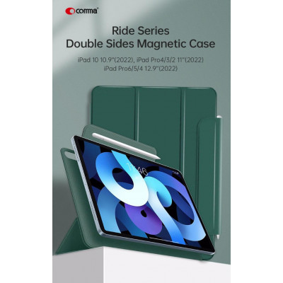 Cover Magnetica per iPad 10 10.9 2022 rotazione e supp Nera