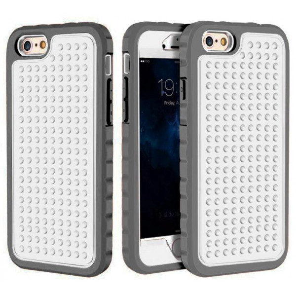 Cover Alta Protezione Armour per iPhone 7 & 8 Plus Bianca