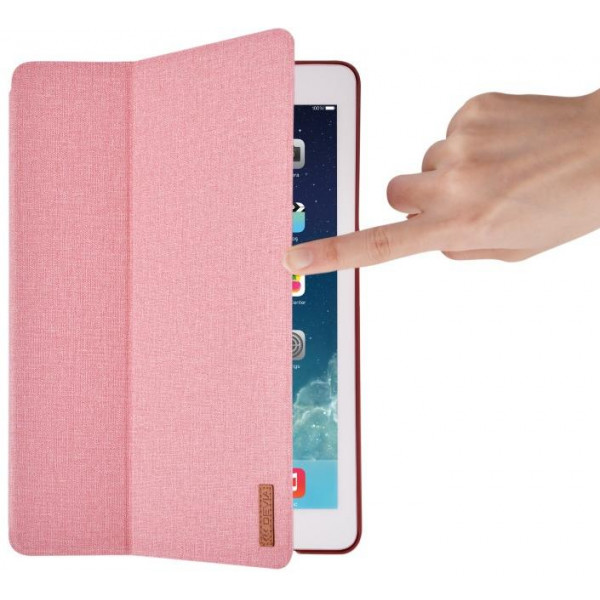 Cover Flax Flip Case per iPad Pro 10.5 in Pelle Rosa