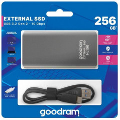 Hard disk esterno USB Type-c 256GB Goodram SSDPR-HL100-256