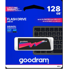 Pendrive GoodRAM 128GB UCL2 BLACK USB 3.0 - retail blister