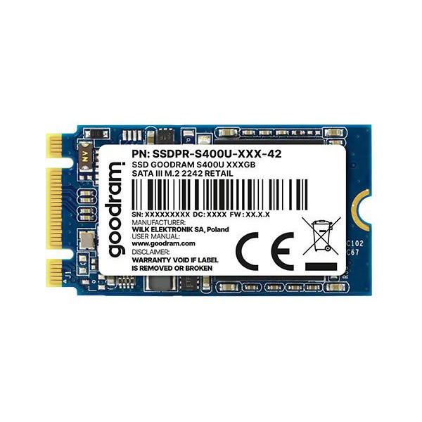 SSD S400U SATA III M.2 2242