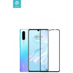 Pellicola Full in vetro temperato per Huawei P30 Lite Nera