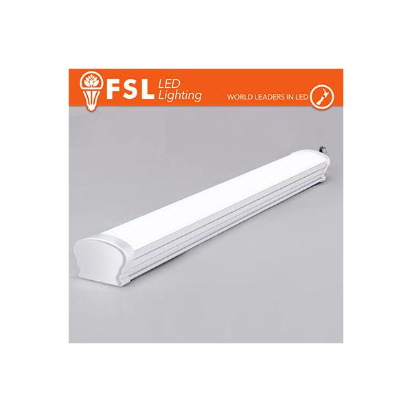 Barra Plafoniera LED IP65 - luce naturale 4000K, 9w, 30cm