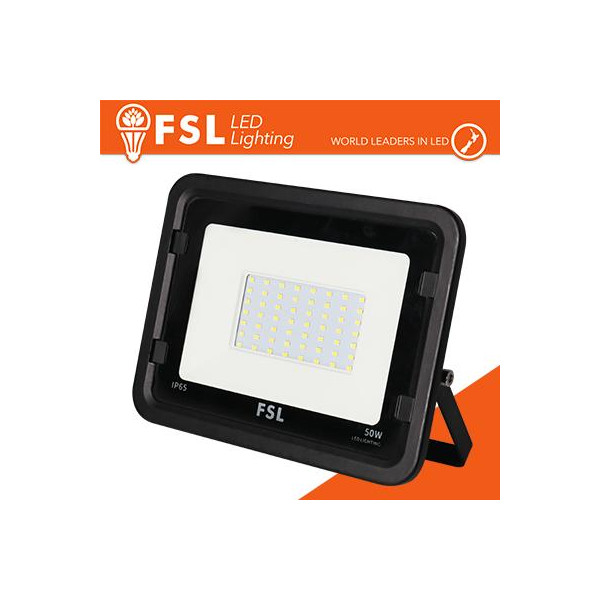 Proiettore per esterni Nero 50W - IP65 115° 6500K