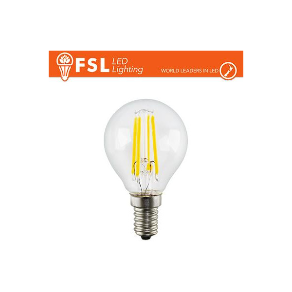 Lampada Filamento Sfera - 4W 4000K E14