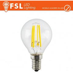 Lampada Filamento Sfera - 4W 4000K E14