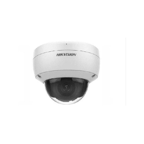 DOME IP Hikvision 4MP, Ottica Fissa 2.8mm PoE,  ACUSENSE