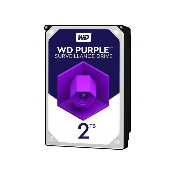 Western Digital HDD int.2TB WD22PURZ, PURPLE