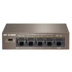 5-Port Fast Ethernet Umanaged PoE Switch with 4-Port PoE