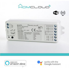 Ricevitore DIM 12/24V DC, 5CH*3A, Wi-Fi+RF2.4G RGB+CCT