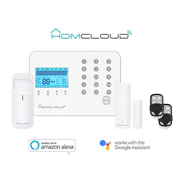 Kit Antifurto wireless 10P Homcloud Wi-Fi + GSM PRO