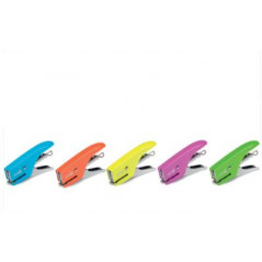 Cucitrice a pinza MINI 8 FLUO punto chiuso - arancione
