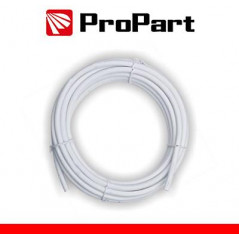 Rotolo cavo elettrico bipolare 25m H05VVH2-F2G 1.0mm bianco