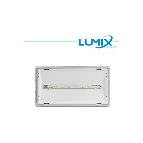 Plafo emergenza (8W) 1W LED 170lm IP65 1ora SE+SA