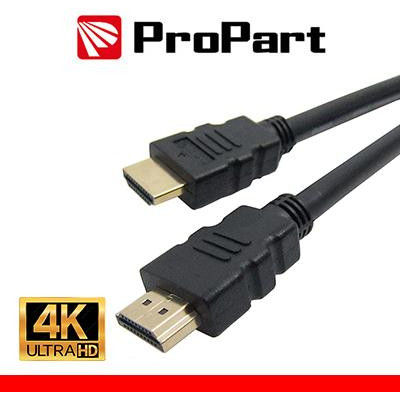 Cavo HDMI 2.0 High Speed 4K 3D con Ethernet 1m SP-SP NERO