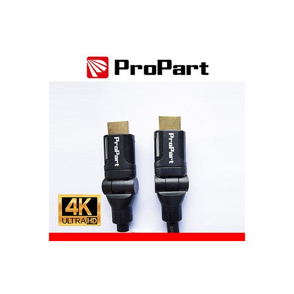 Cavo HDMI 2.0 High Speed 4K 3D Ether conn. 360° 3m SP-SP NER