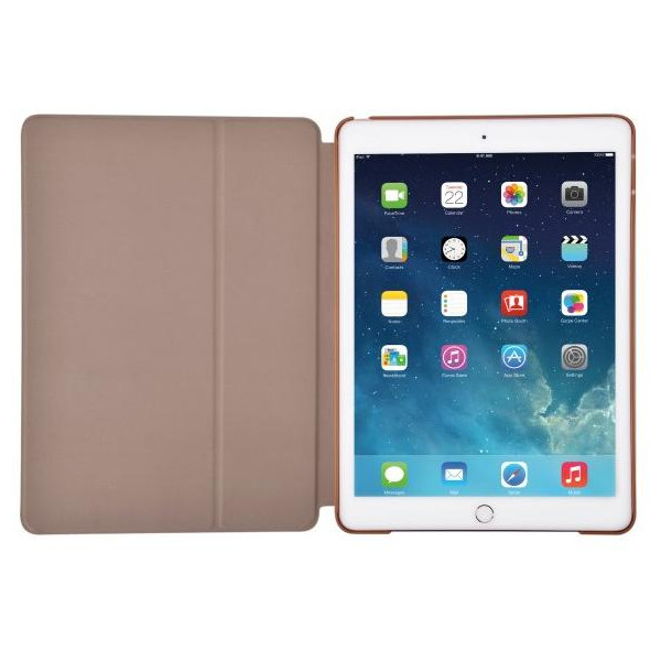 Cover Flax Flip per iPad Pro 12.9 in Pelle Champagne Gold