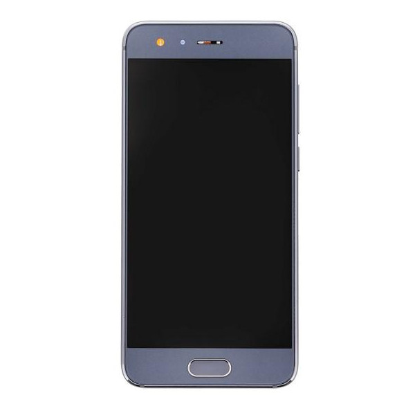 Lcd e Touch con frame Originale per Honor 9 Grigio