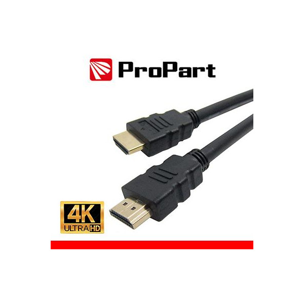 Cavo HDMI 2.0 High Speed 4K 3D con Ethernet 0.5m SP-SP NERO