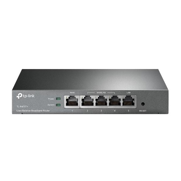 Load Balance Broadband Router fino a 4 WAN TP-Link TL-R470T+