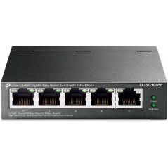 Switch 5 port Gigabit con 4-Port PoE+ TP-Link TL-SG105PE