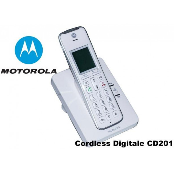 Telefono Cordless Digitale Motorola CD201