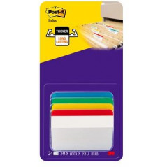  Post-it® Index Strong PER ARCHIVIO 4 colori classici assort