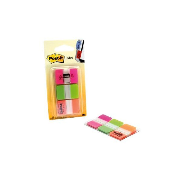 Post-it® Index Strong 686-PGO Box 4 colori classi assortiti