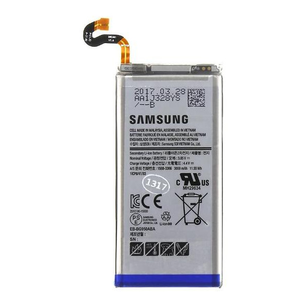 Batteria per Samsung S8 EB-BG950ABE 3000mah Bulk