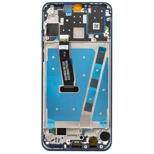 Lcd per Huawei P30 Lite per 48 Mpx LCD con Frame Blu