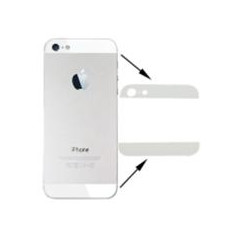 Cover posteriori Superiore ed Inferiore per iPhone 5 Bianco