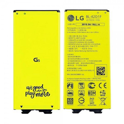 BATTERIA ORIGINALE BL-42D1F per LG G5 H850 - 2800 mAh LI-ION