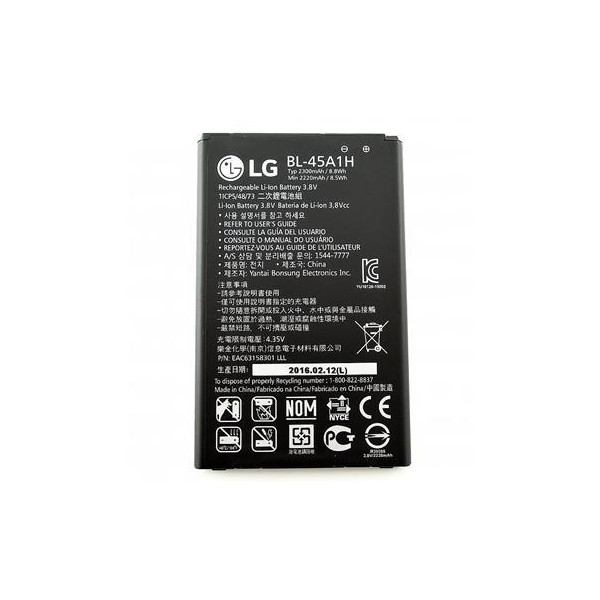 Batteria originale LG BL-45A1H 2300 mAh per LG K10, K420 N