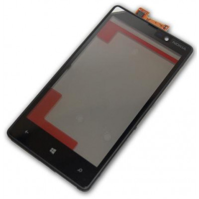 Touch Screen con Frame Nokia lumia 820