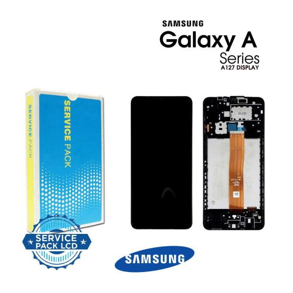 Lcd Samsung SM-A127 Galaxy A12 2021 Nacho Nero GH82-26485A