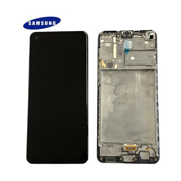 LCD Samsung A217F Galaxy A21s GH82-23089A GH82-22988A Nero