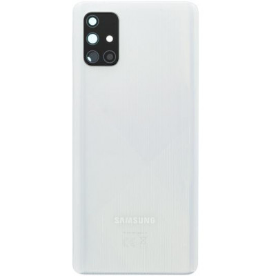 Samsung Galaxy A71 Retro Coperchio Crush White Service Pack