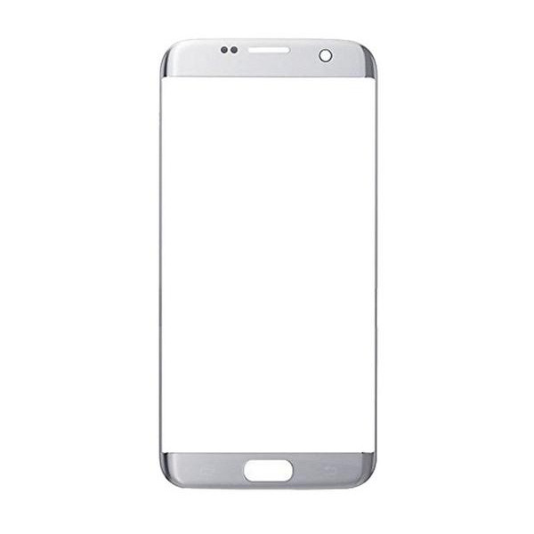 Vetro Touch per Samsung S7 Edge Senza Logo Silver