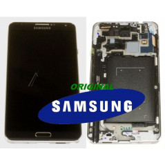 LCD + TOUCH ORIGINALE PER GALAXY NOTE3 N9005 NERO GH9715209A