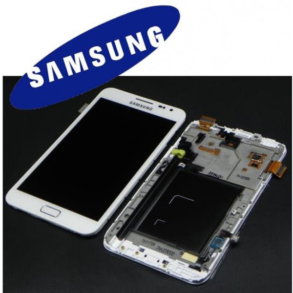 DISPLAY SAMSUNG GALAXY NOTE N7000 BIANCO ORIGINALE 9712948B