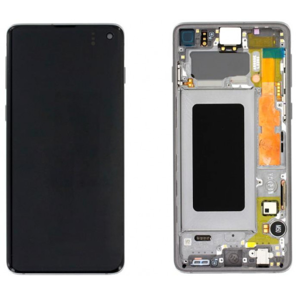 LCD display Touch Samsung G973 Galaxy S10 GH82-18850G Silver